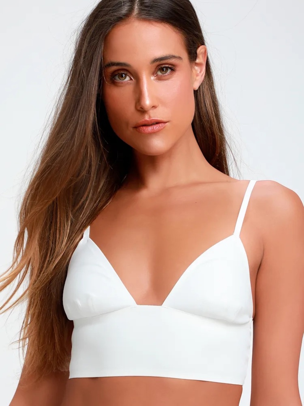 Free People Intimately Sage Longline Neo Bralette Ivory Convertible Large